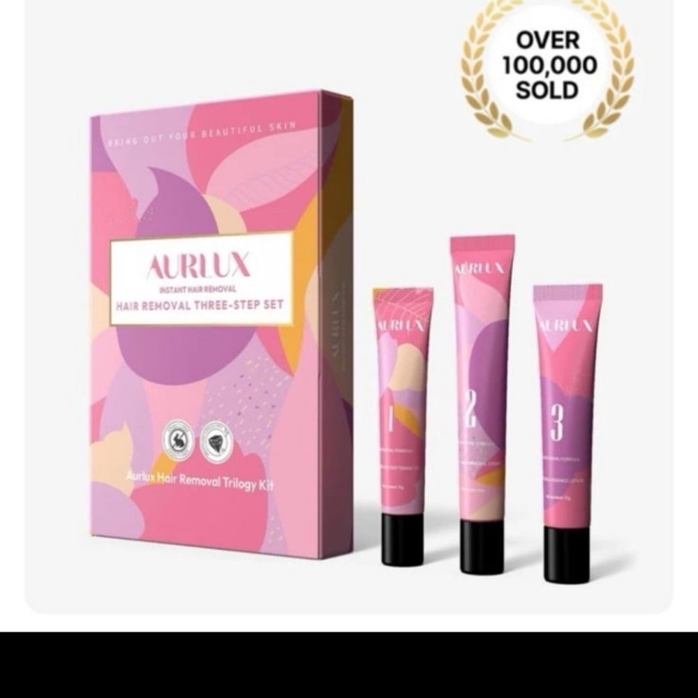 Aurlux Hair Removal Three-Step Set